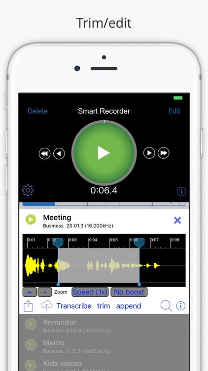 Smart Recorder Transcriber AF screenshot-3