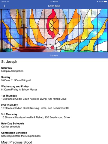 St. Joseph Catholic Community - Corydon, IN screenshot 3