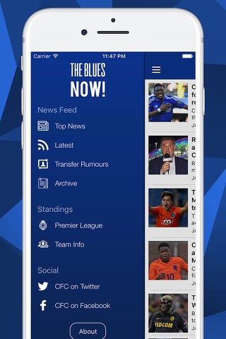 CFC NOW! - News, Scores & Transfers for Chelsea screenshot 2