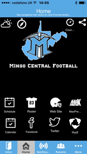 Mingo Central Football