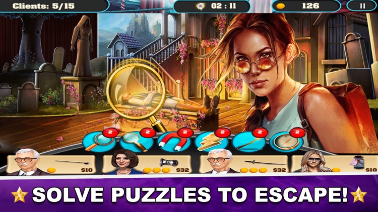 Hidden Object Murder Mystery Adventure Games