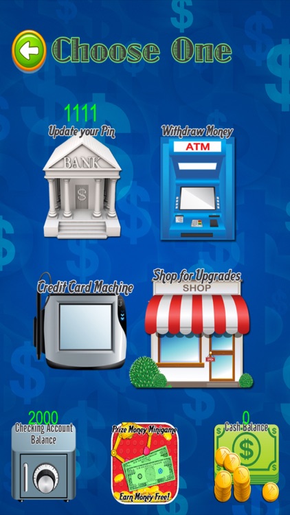 ATM Simulator - Credit Card, Cash, & Money Games