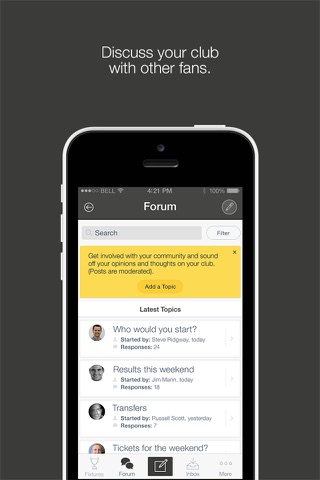 Fan App for Chorley FC screenshot 2
