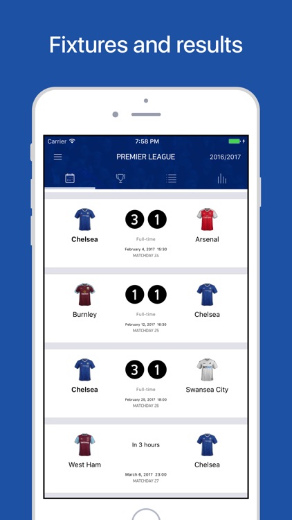 CFC Live – Scores & News for Chelsea Fans screenshot-3