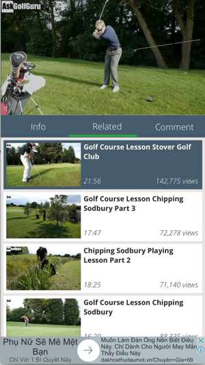 Golf tutorial and highlight - learning, practice(圖1)-速報App