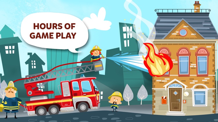 Little Fire Station - Fire Engine & Firefighters screenshot-3