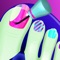 Help give the monster girls a manicure and pedicure in this spooky nail salon game