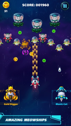 Cat Shooter: Space Attack(圖3)-速報App