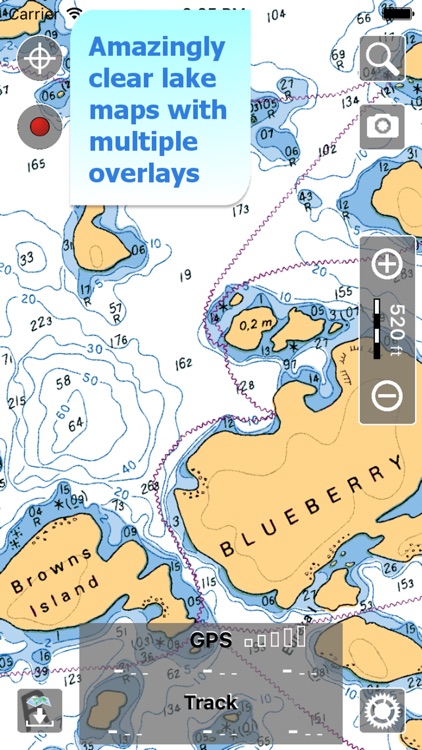 Aqua Map Ontario ON Lakes - GPS Nautical Charts