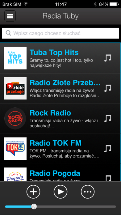 How to cancel & delete Tuba.FM - Muzyka i Radio Internetowe from iphone & ipad 1