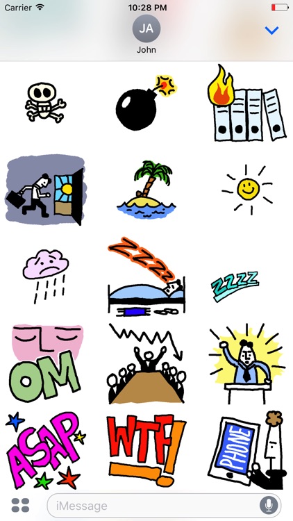 Serious Office Stickers screenshot-4