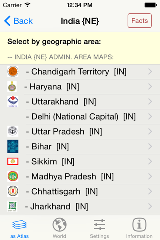 mapQWIK as -  Asia South Zoomable Atlas screenshot 2