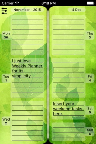Paper Planner, Diary, Calendar screenshot 3