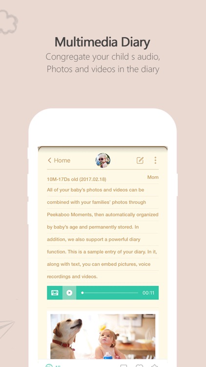 Peekaboo Babybook - Growth & Development Tracker screenshot-3