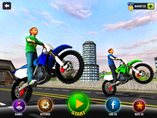 motorbike games for kids