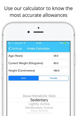 5:2 Fast Diet Calculator, Tracker & Planner - náhled