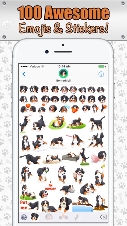 BernerMoji - Bernese Mountain Dog (Berner) Emojis