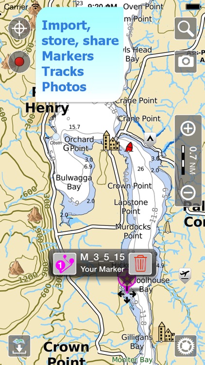 Aqua Map Vermont VT Lakes - GPS Nautical Charts screenshot-3