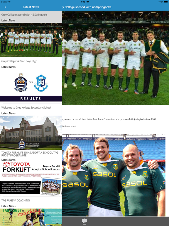 Screenshot #6 pour Game On Rugby