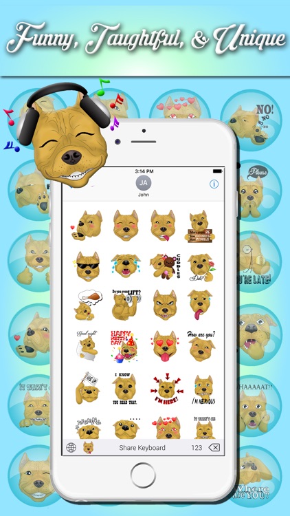 Pitbull Emojis screenshot-3