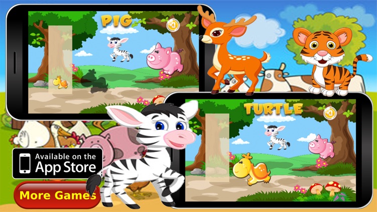 Animals Puzzle Vocabulary screenshot-3