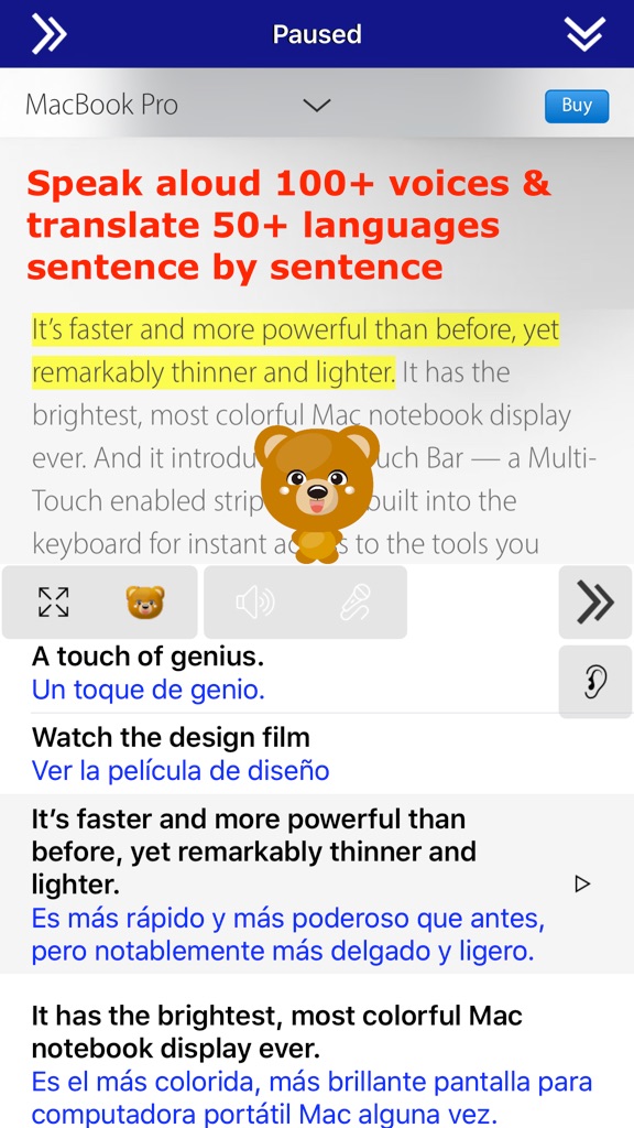【图】SpeakText for Me Lite(截图2)