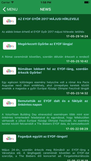 EYOF Győr 2017 Önkéntesek(圖3)-速報App