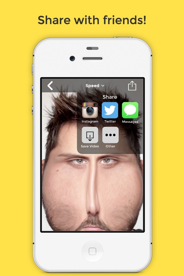 BendyBooth Chipmunk - Funny Face+Voice Video App screenshot 4
