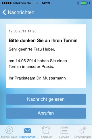 PraxisApp - Mein Lungenarzt screenshot 3