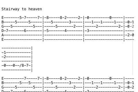 Achording - Guitar Tabs and Chords screenshot 4