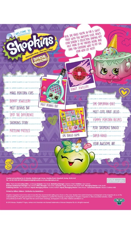 Shopkins Magazine - once you shop…you can’t stop!