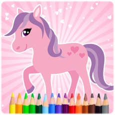 Activities of Pony Colouring and Painting Book