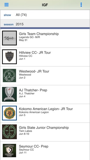 Indiana Golf Foundation(圖2)-速報App