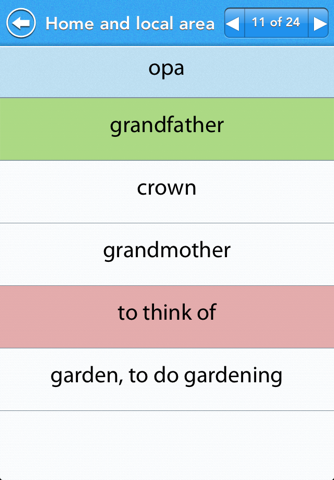 GCSE Dutch Vocab - OCR screenshot 4