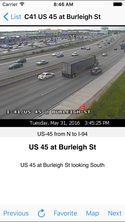 Milwaukee Traffic Cam +Map screenshot-4