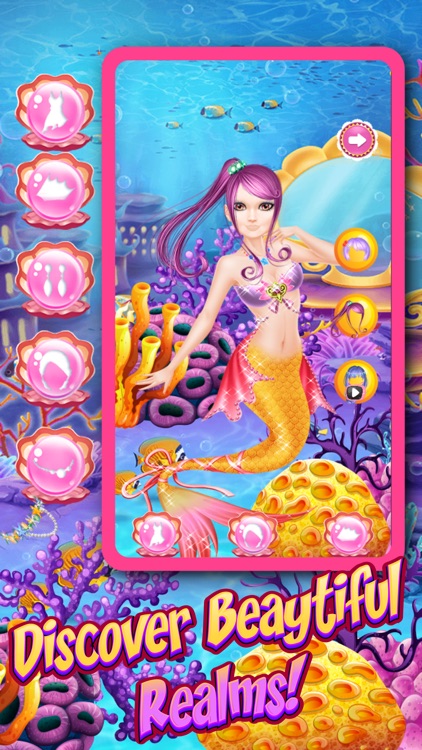 Princess Mermaid Ocean Salon Games