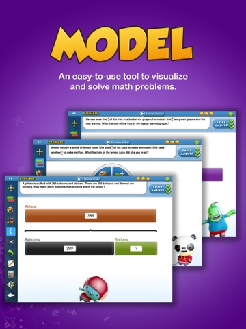 Singapore Math, Bar Models Grade 4 screenshot 2