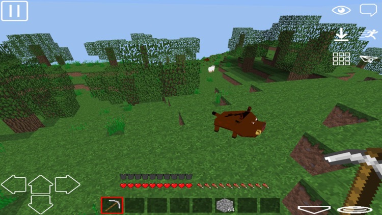 Exploration: Pixel WorldCraft 3D Game screenshot-4