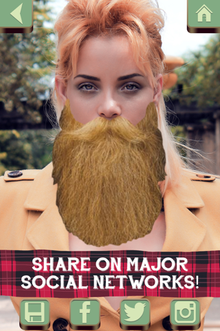 cool beard styles: add beards stickers to photos