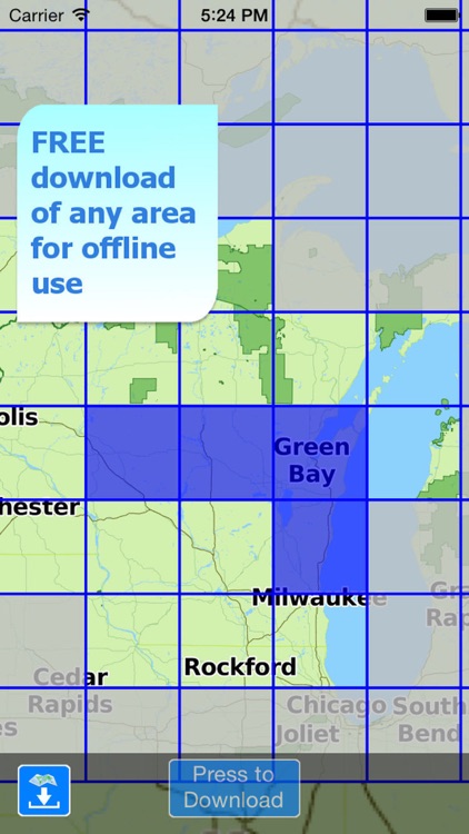 Aqua Map Wisconsin WI Lakes - Nautical Charts screenshot-4
