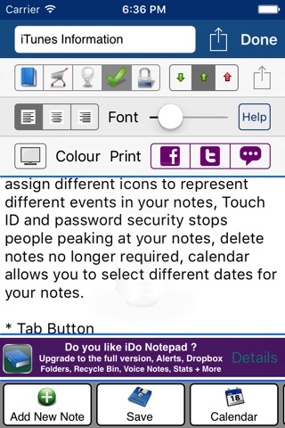 iDo Notepad (Diary/Journal) screenshot 3