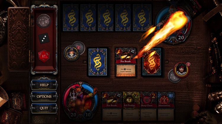 Demons vs. Wizards - Magic Card & Dice Game screenshot-3
