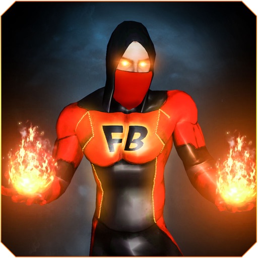 Superhero Fire Blaze – A Strange Hero Of Justice icon