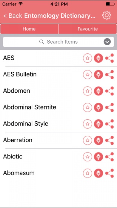 How to cancel & delete Entomology Dictionary Terms Definitions from iphone & ipad 1