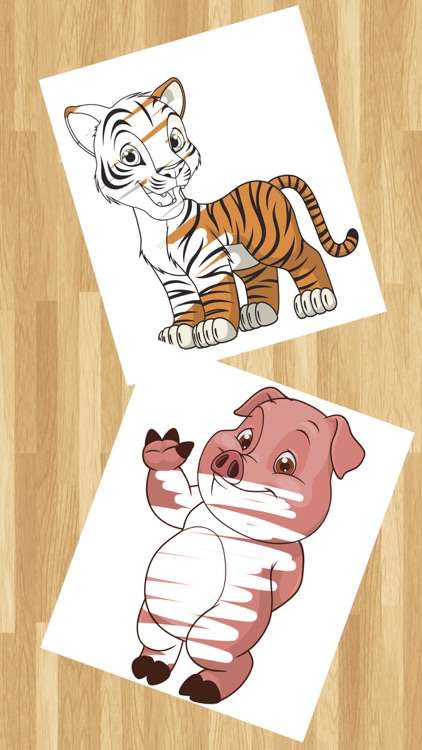 Animal coloring book coloring pages - Pro