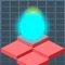 New Fun game one touch to make your way through, avoid obstacles white balls and beams, fallow the path with the bleu points,