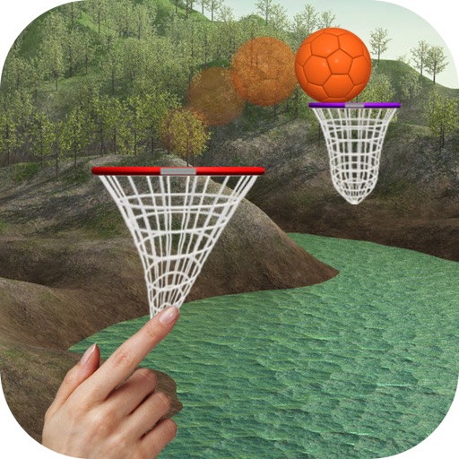 Jungle Ball Shot - Fling From Basket to Basket