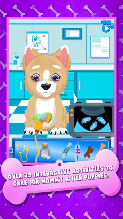 download Newborn Puppy Baby & Mommy Dog Pregnancy Pets Game apps 1