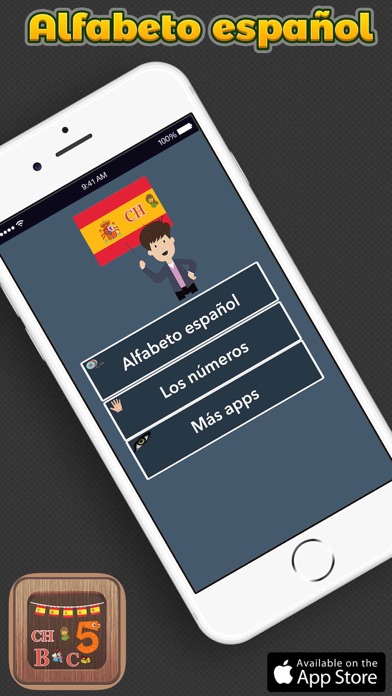 How to cancel & delete Alfabeto español - Aprender el abecedario from iphone & ipad 1