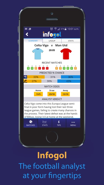 Infogol - Live Football Scores, Fixtures & Results